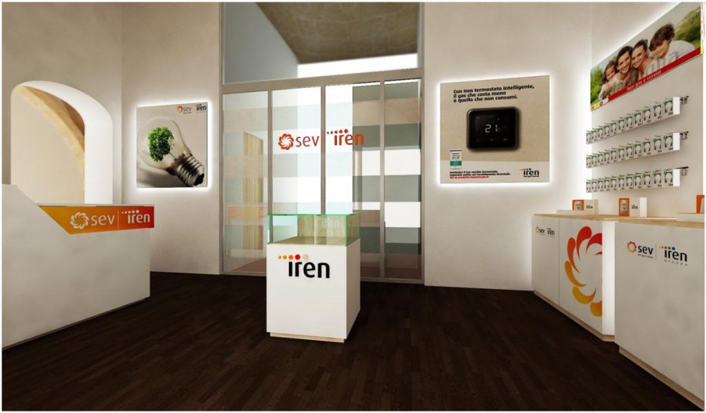 Progetto arredo negozio agenzie servizi Pomezia foto n.1274