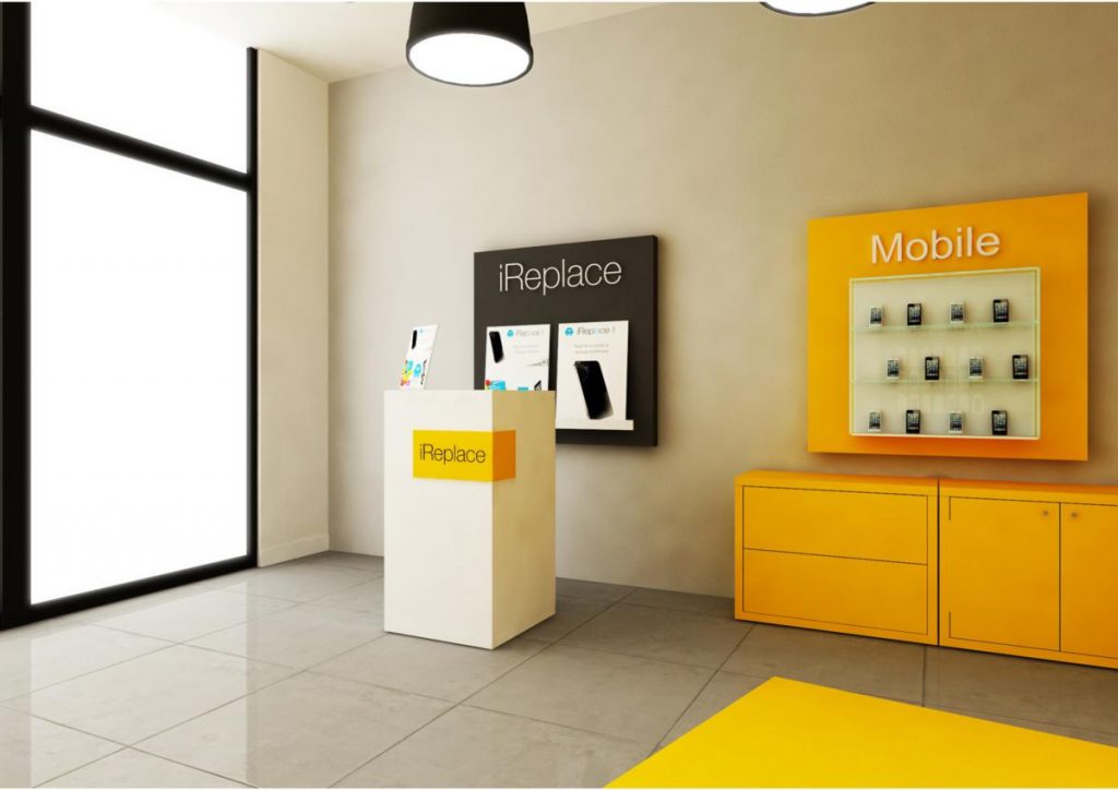Progetto arredo negozio telefonia Oristano foto n.1677