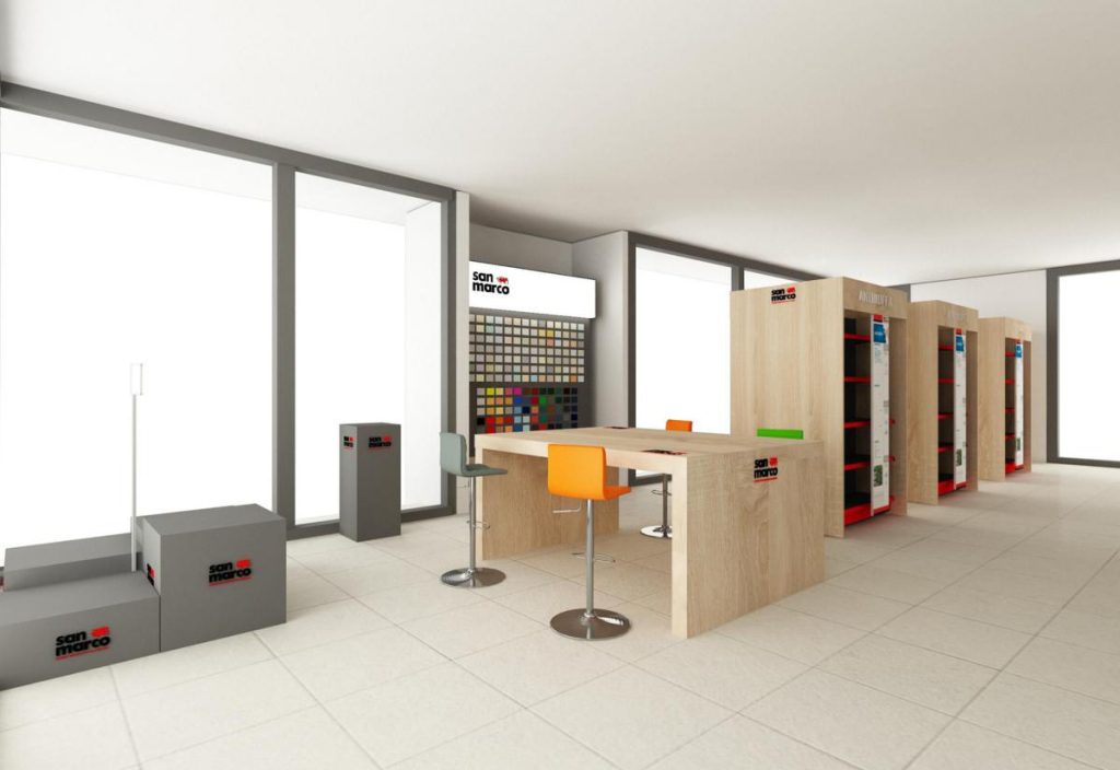 Progetto arredo negozio bricolage Terni foto n.2307