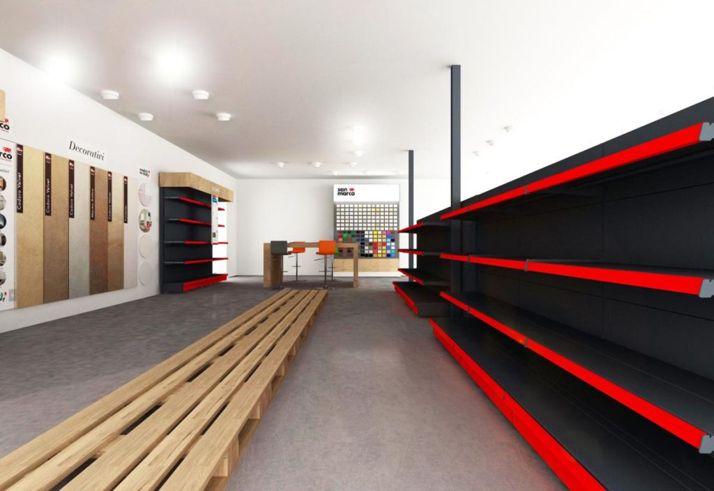 Progetto arredo negozio bricolage Bolzano foto n.2326