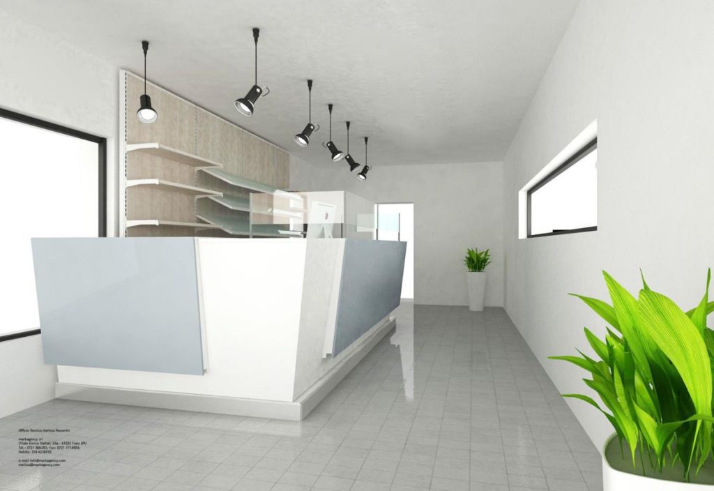 Progetto arredo negozio tabacchi Brescia foto n.2704