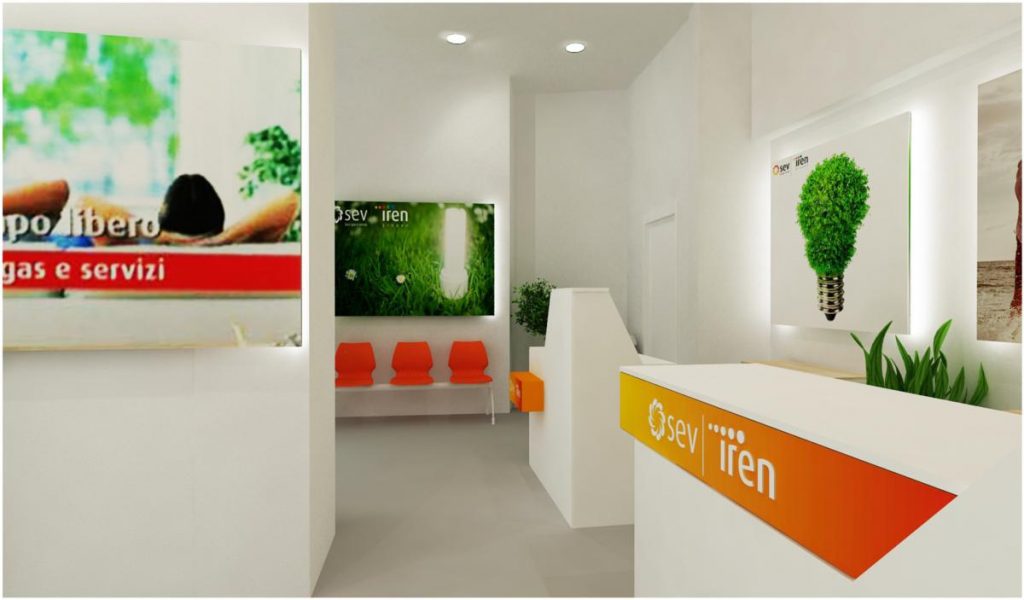 Progetto arredo negozio agenzie servizi Venezia foto n.2749