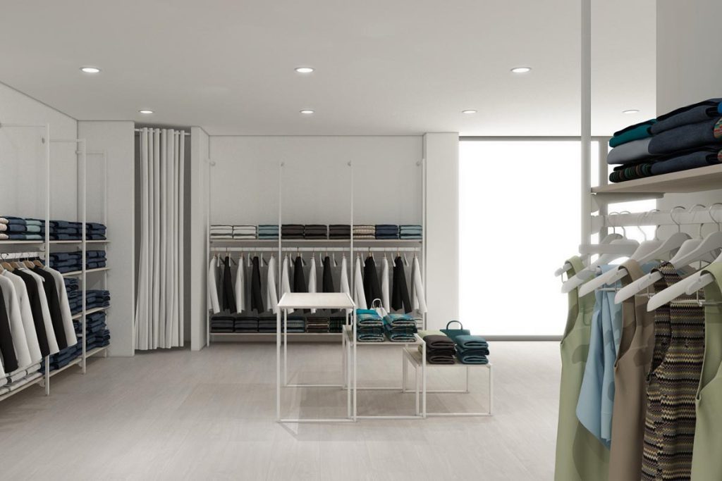 Progetto arredo negozio abbigliamento Vicenza foto n.15913