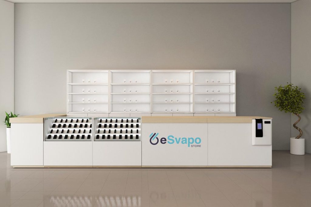 arredo negozio svapo