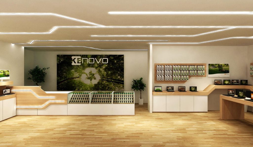 Arredamento negozio telefonia