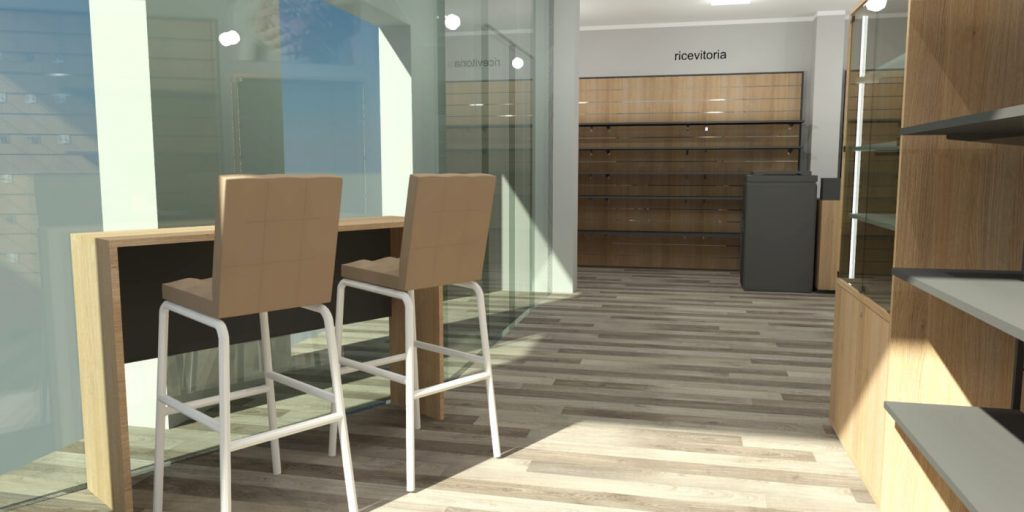 Progetto arredo negozio tabacchi Milano Marittima foto n.13433