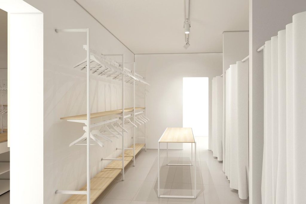arredo negozio abbigliamento