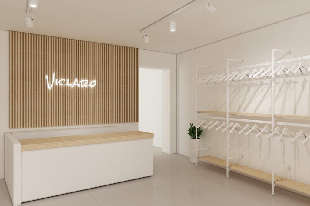 Progetto arredo negozio abbigliamento Formigine foto n.15846