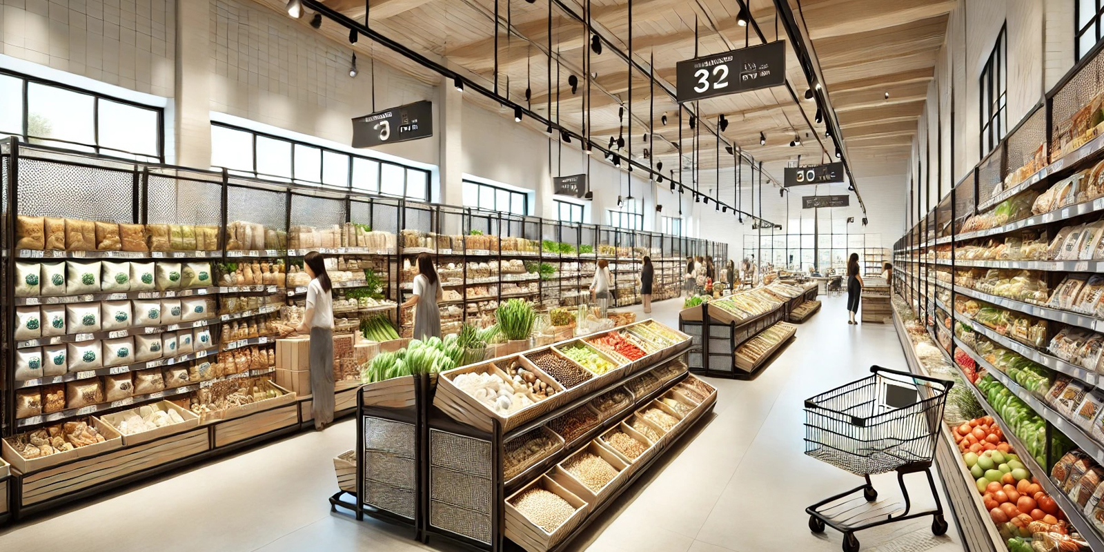 Arredamento per punti vendita alimentari e mini market