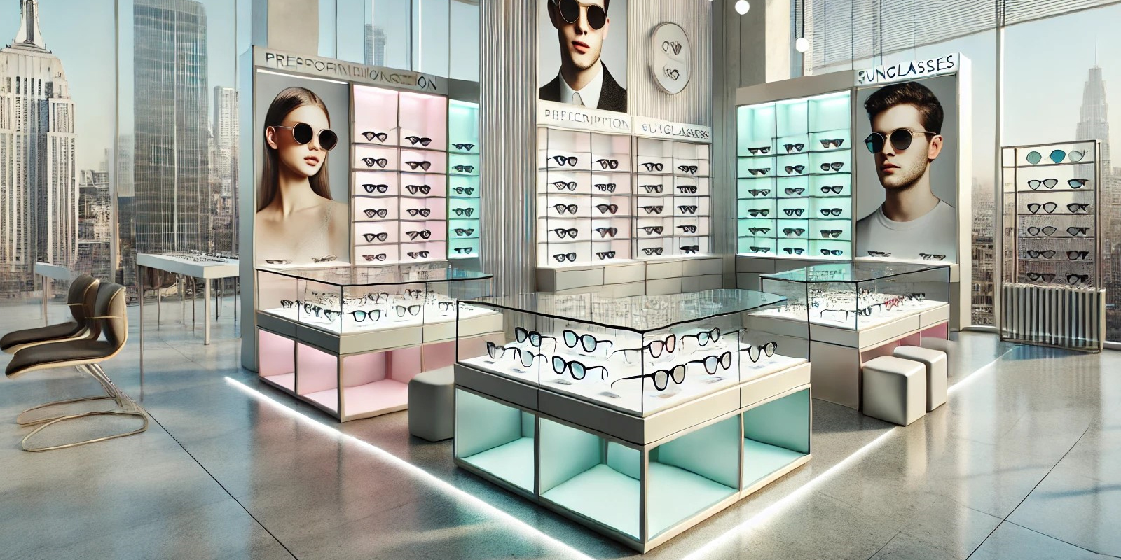Arredamenti e allestimenti per negozi di ottica