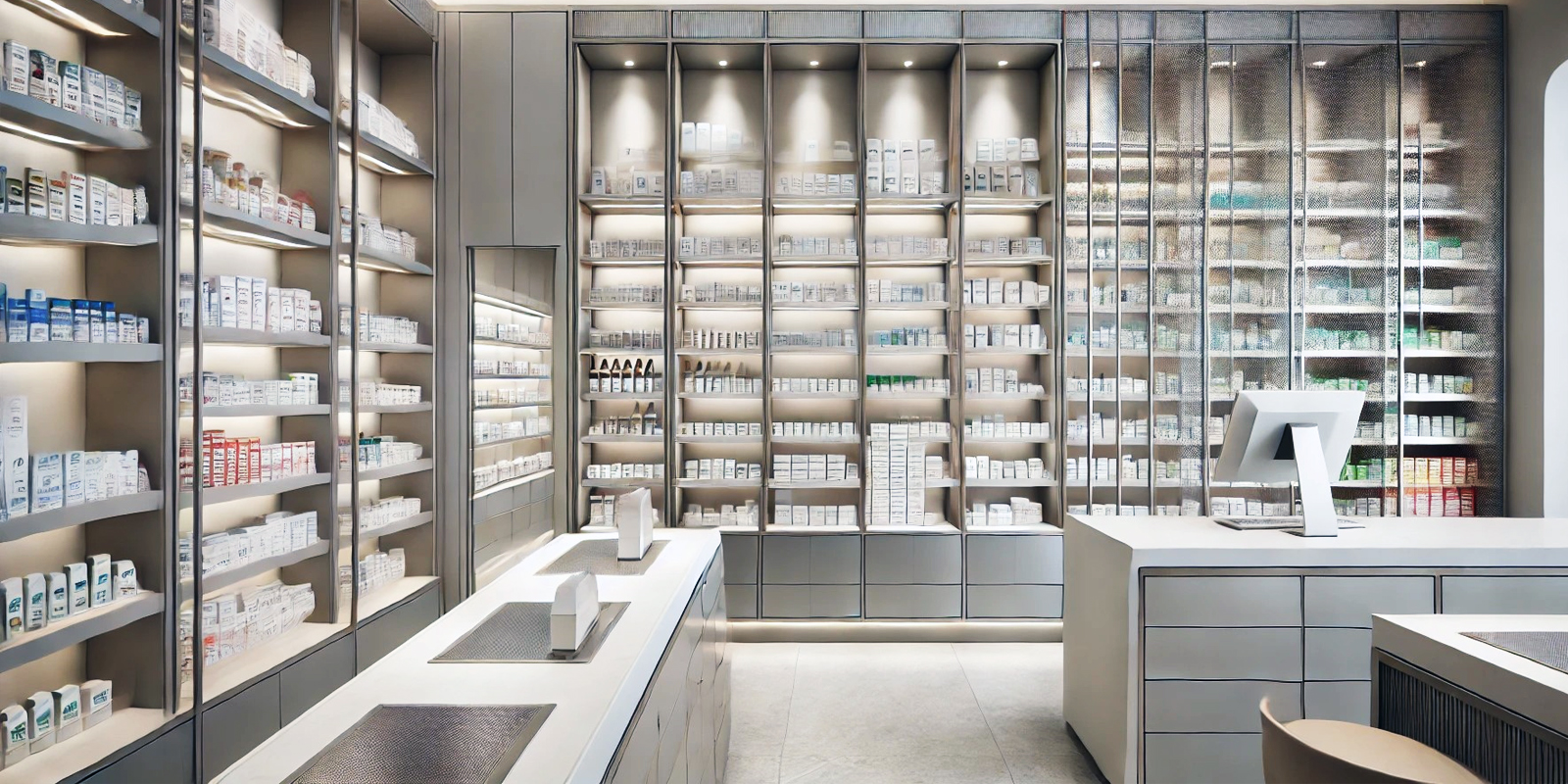  scaffalatura farmacia